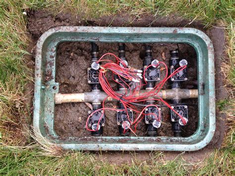 irrigation wire junction box|wiring an irrigation system.